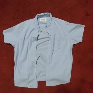 Urban pipeline button down, light blue